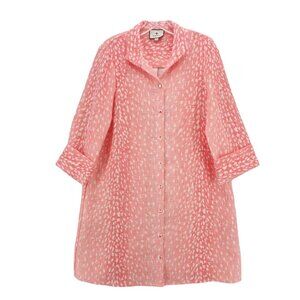Tuckernuck coral antelope Button-Down shirt Dress
